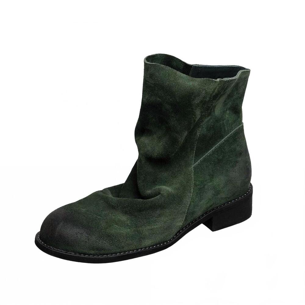 NEW ANTELOPE women's louie suede bootie in green